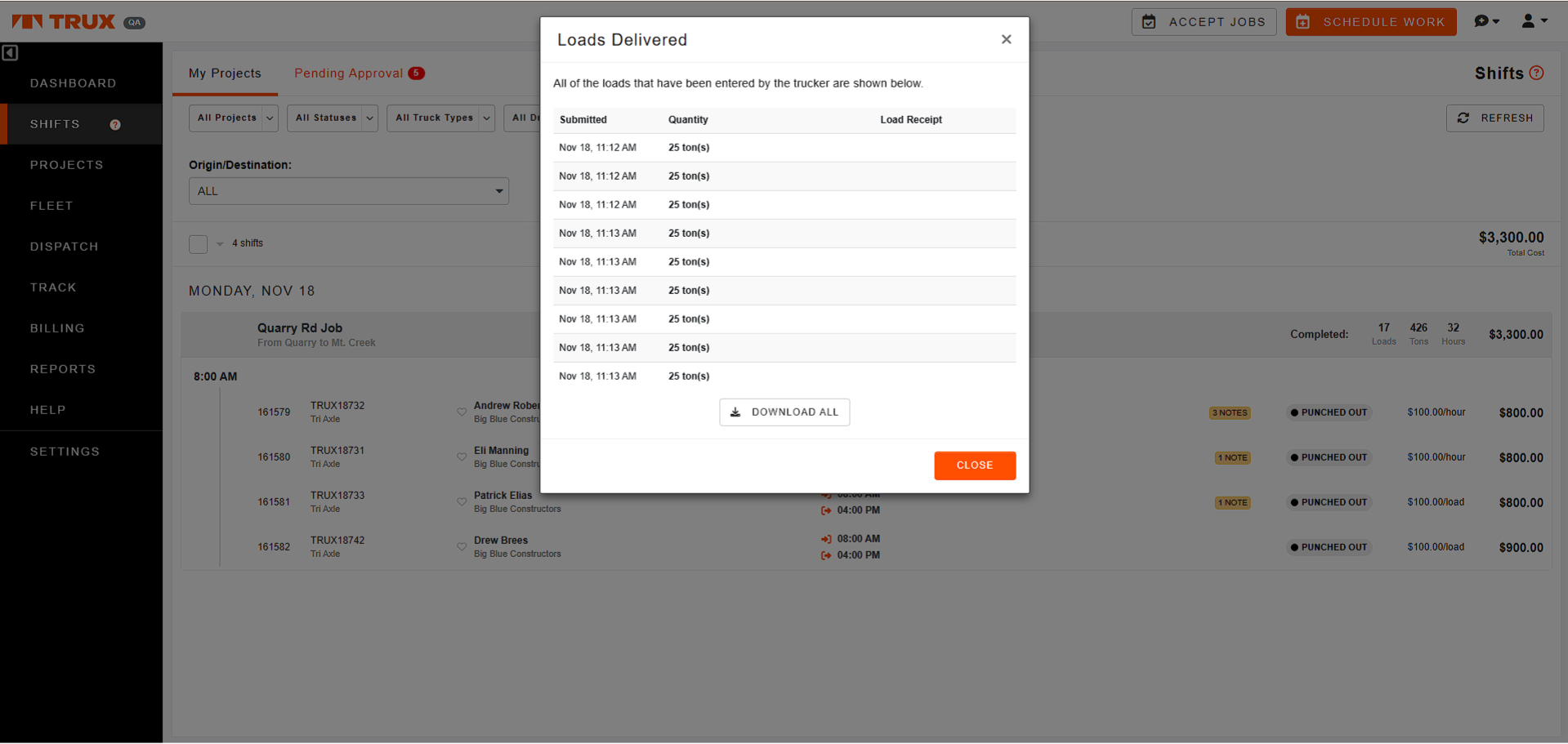 Loads delivered screen.png