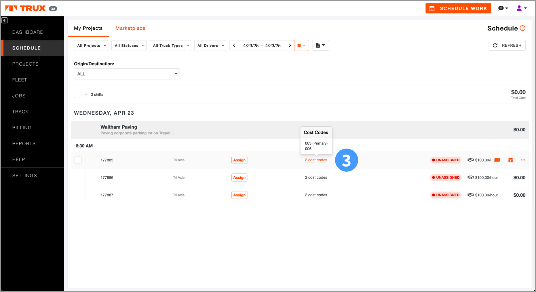 02 Schedule Screen w Codes.png